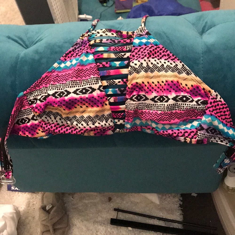 Multi colored Bikini top